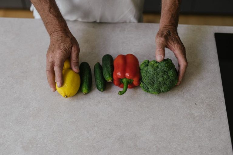 Printed food guide and fresh ingredients for an autoimmune protocol elimination phase