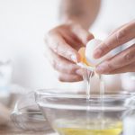 separating egg whites and yolks for a food sensitivity experiment