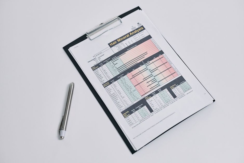 A printed chart of methane levels from a lactulose breath test, marked with high readings