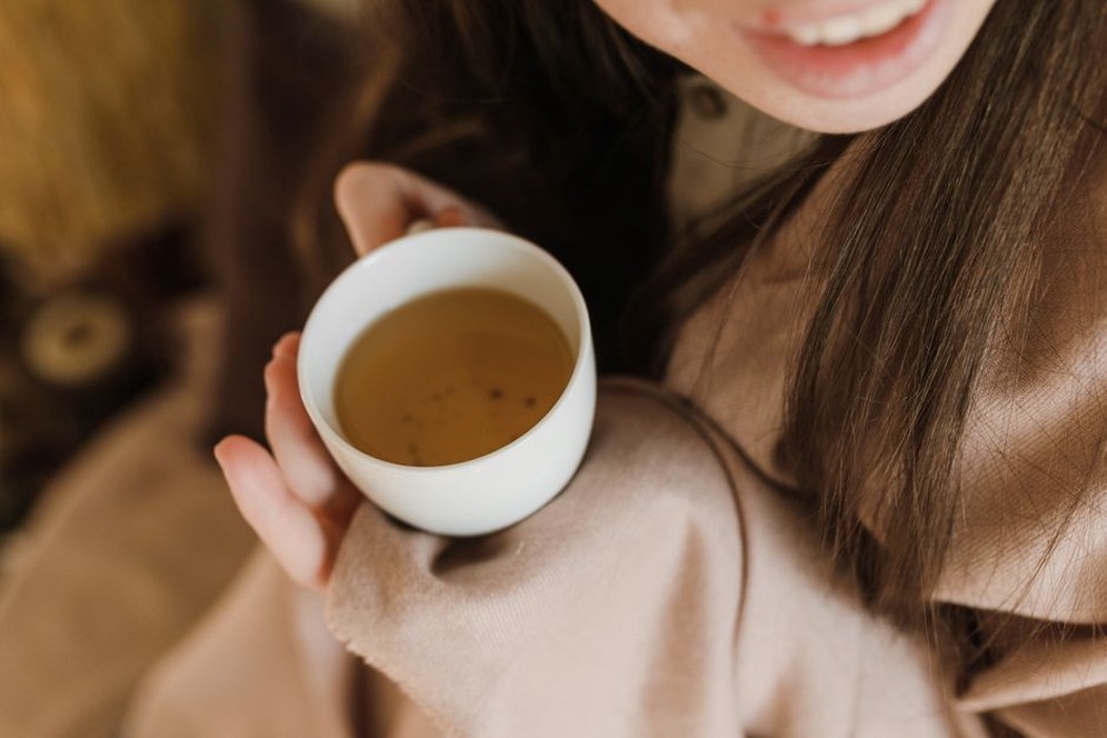 Herbal tea for digestive comfort