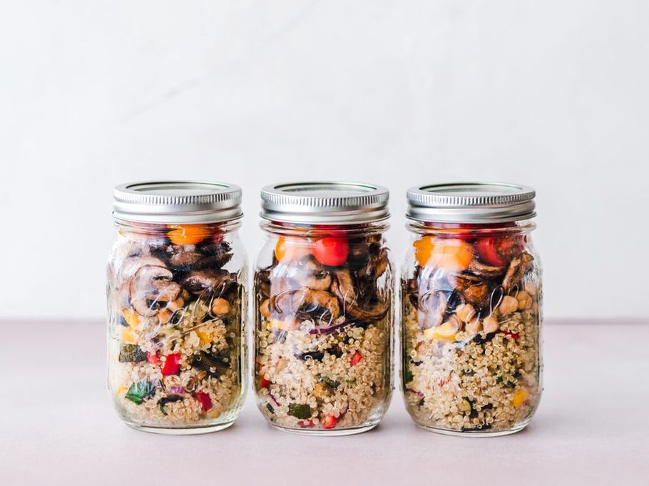 Colorful prepared ingredients arranged for easy AIP meals