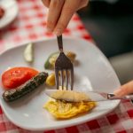 Taking time with a balanced meal