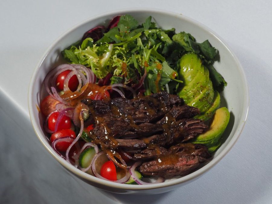 A satisfying AIP meal with varied textures