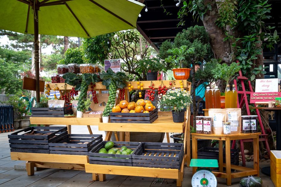 A colorful assortment of fresh vegetables and fruits