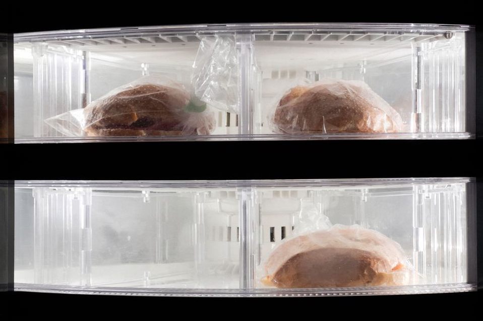 Labeled portions make frozen meal ingredients easy to find
