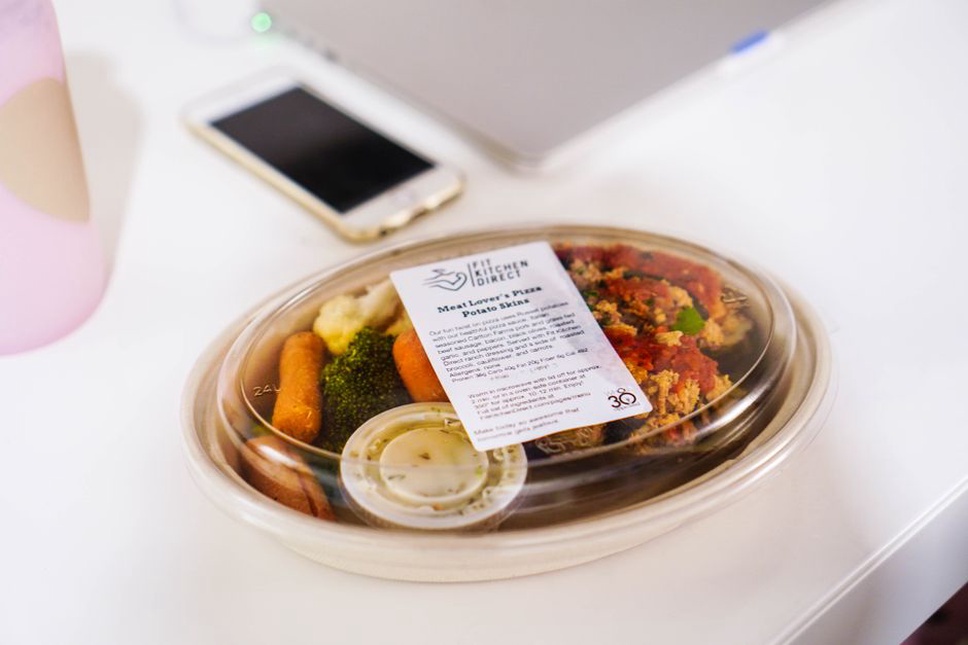Prepared Paleo meal components for flexible portions