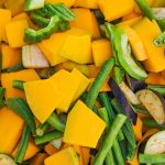 A colorful array of paleo-friendly foods