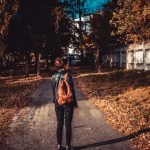 A relaxed walk on a level path