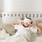 A serene bedroom setup promoting restful sleep