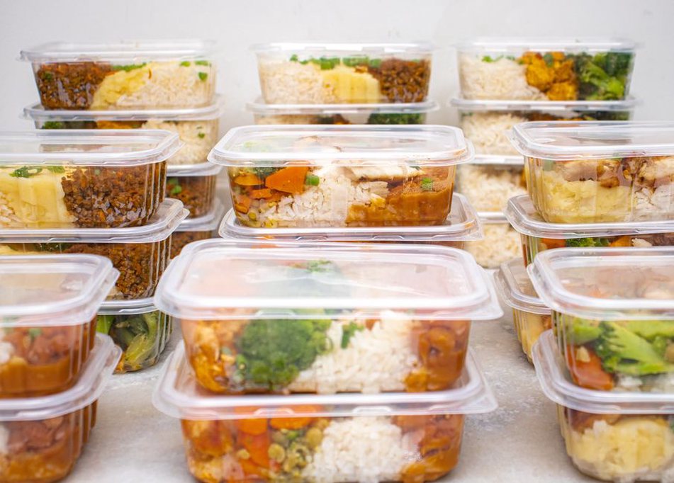 Assorted Paleo meals ready for the week