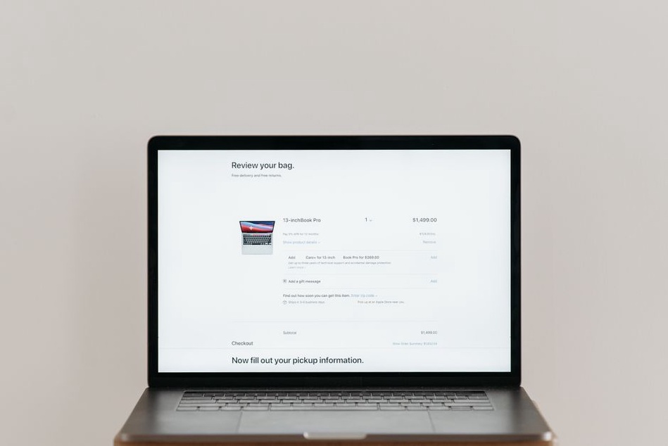 Order details and delivery charges shown together
