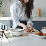 Recipe page loading on a phone screen