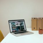 Project folders arranged in a shared workspace