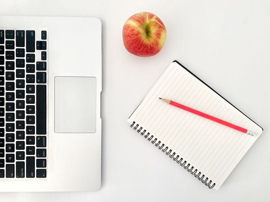 Clear worksheet offer displayed on a laptop