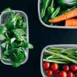 Cooked vegetables and protein ready for flexible meals