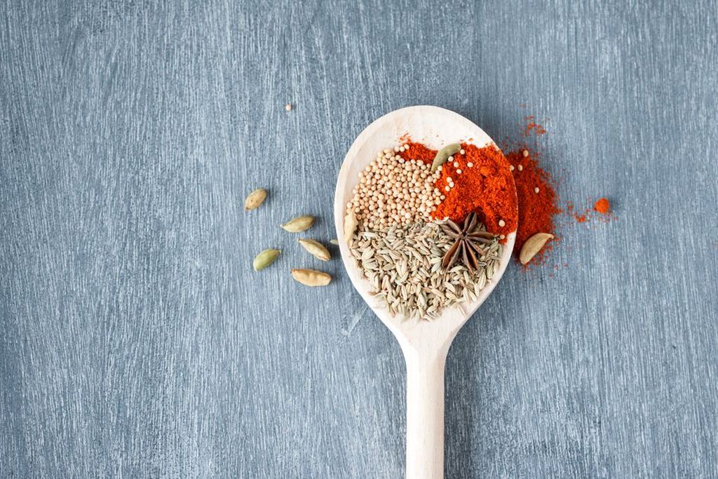 Several spices with different AIP considerations